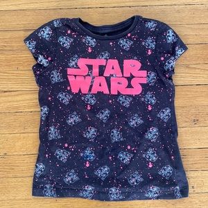 Star Wars printed grey tee shirt